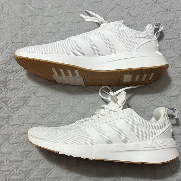 adidas gazelle silver green womens Adidas Grand Court Cloudfoam Comfort Men's Shoes Core Black main image 1